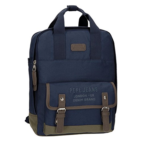 Preisvergleich Produktbild Pepe Jeans Alber Rucksack fur Laptop Freizeit Schulrucksack