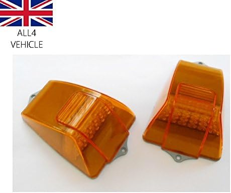2 PCS/SET AMBER 18SMD LED CAB ROOF TOP FRONT MARKER LIGHTS TRUCK SUV 4x4 PICK UP