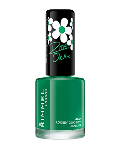 Rimmel London 60 Seconds Super Shine by Rita Ora Nail Polish, 462 Loosey Goosey Dancin, 8 ml