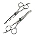 Produktbild CANDURE® - C20 - 6'' (15,24cm) - Professionell Linkshänderschere Haarscheren Set Mikroverzahnt Effilierschere Modellierschere Friseur Scheren Set + Polnisches Set mit Lila Juwel