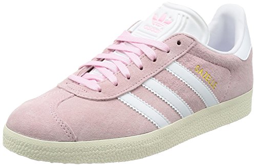adidas Damen Gazelle Sneakers, Pink (Wonder Pink/Footwear White/Gold Metallic), 38 2/3 EU