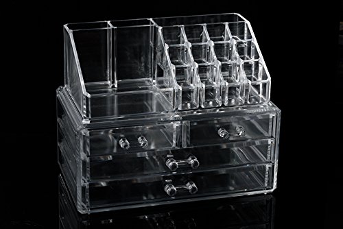 Solly´s® ANNA Aufbewahrungsbox für Make Up und Schmuck | Kosmetik Organizer aus Acryl | Schmuckkästchen | Schubladenbox Schminke - 9