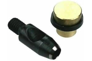 Ista Tools Herramienta de perforación profesional de 2 piezas de 4 mm, para perforación, perforación, pipa perforada para prensa de ojales, prensa de husillo, para perforar y perforar cuero,