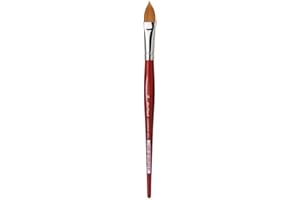 Da Vinci 5584 Series Water Colour Brush, Synthetic Fiber Red, 23.4 x 1.5 x 30 cm
