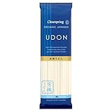  Clearspring Orgánico Japonés Fideos Udon 200g (Paquete de 2)