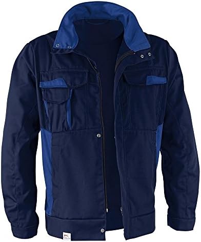 Kubler 1L465365-4846-XL Vita Mix Coat, Dark Blue/Cornflower Blue, X-Large