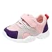 Produktbild Turnschuhe Kinder,Sannysis Kleinkind Baby Jungen Mädchen Casual Farbabstimmung Turnschuhe Mesh Laufschuhe Sportschuhe Luminous Outdoor Wildledersohle Laufschuhe mit Klettverschluss 21-30 (24, Rosa)