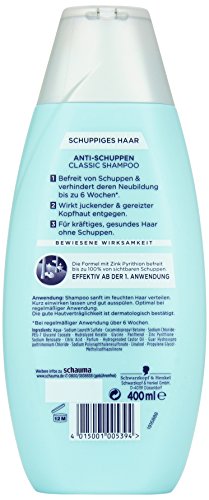 Schauma Anti-Schuppen Classic Shampoo, 2er Pack (2 x 400 ml) - 2