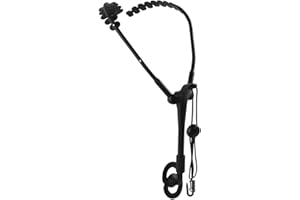 Alnicov Harnais d'épaule pour saxophone Crochet de sangle de cou confortable