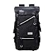 Produktbild Litthing Wanderrucksäcke Laptop Rucksack mit USB Ladeanschluss,Wasserdicht Gepäcktasche Trekkingrucksäcke Passt Reise Wandern Camping Trekking Bussiness Jagd Reisenrucksack