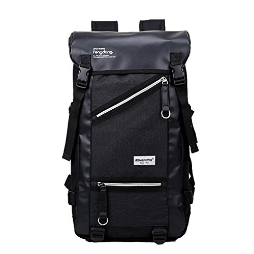 Preisvergleich Produktbild Litthing Wanderrucksäcke Laptop Rucksack mit USB Ladeanschluss,Wasserdicht Gepäcktasche Trekkingrucksäcke Passt Reise Wandern Camping Trekking Bussiness Jagd Reisenrucksack
