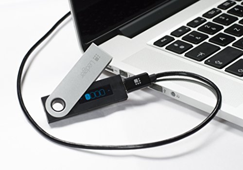 Ledger Nano S V1 3 - Monedero Hardware de criptomonedas Negro Metal  Especialmente Compatible con Bitcoin  BTC   Ethereum  Eth   Ethereum Classic  ETC   Ripple  XRP 