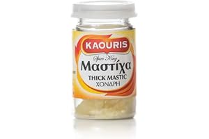 Chios-mastix Naturligt hartsgummi Mastihaolja Kaouris - Tjocka tårar/korn 1 förpackning med 10g