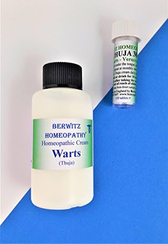 Thuja Warts Cream/Lotion and Remedy Kit– for Adults and Children. Easy to use dropper bottle – Aids in the safe and gentle removal of Warts, Verrucas and Skin Tags 60ml + 120 pillules