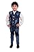 Krystle Boys Shirt,Waistcoat and Demin Set RS.675.00