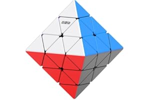 BUCAXIT DianSheng FTO Face Turning Octahedron Galaxy Cluster Magnético Octaedro Cubo Black Core Versión 3D Puzzle Brain Teasers para Amantes del Cubo