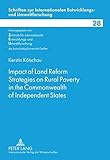 Image de Impact of Land Reform Strategies on Rural Poverty in the Commonwealth of Independent States: Comparison Between Georgia and Moldova