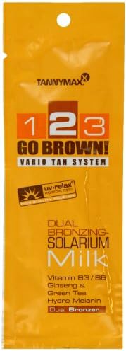 TannyMaxx 123 Go Brown Dual Bronzing Solarium Milk Sachet 15ml