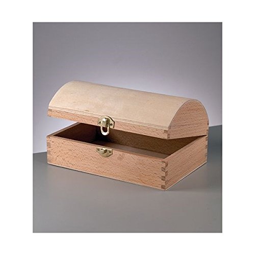 Preisvergleich Produktbild Holztruhe mit Verschluss 20x13x9,5 cm