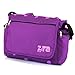 Zeta Citi TWIN Stroller Buggy Pushchair - Plum Double Stroller With Bag