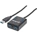 Produktbild Manhattan 162296 SuperSpeed USB 3.0 Hub – 4 Anschlüsse, Bus Power
