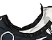 WM Beauty Thick Durable Polyester Professional Water Repellent Adjustable Salon Tools Pattern Print Hair Cape with Snaps Closure, Black