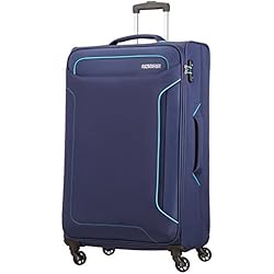American Tourister Holiday Heat - Spinner Valise, 79.5 cm, 108 L, Bleu (Navy)