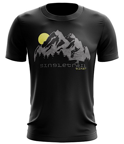 Stylotex Fitness T-Shirt SingleTrail Biker Funktions-Stoff schnelltrocknend