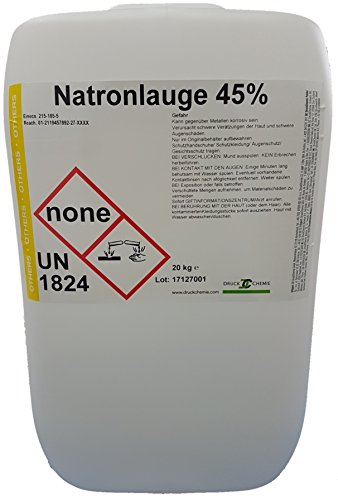 Preisvergleich Produktbild Natronlauge 45% 20 Kg - Natriumhydroxid