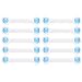 10X Child Infant Baby Safety Appliance Fridge Drawer Cupboard Cabinet Door Lengthened Lock Blue