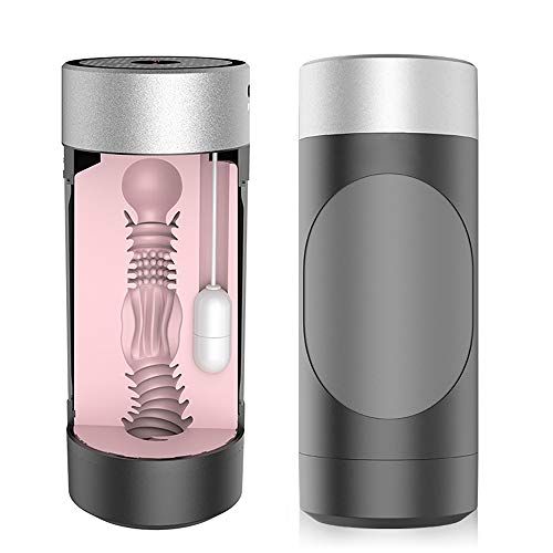 Preisvergleich Produktbild AFYH Automatischer Masturbator Cup, Masturbationsgerät, männliche automatische Masturbationsschale, Zwei Länder Sprachausgabe Fleischsensor intelligenter Sensor Kopfhöreranschluss 7 Frequenzvibration