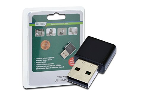 Assmann Digitus 300N Tiny Wireless-LAN Adapter (300Mbps, USB 2.0) - 3