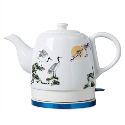 YSkettle lectrique Bouilloire en Cramique sans Fil Eau Thire 1.2Liter Automatique Mise Hors Tension Rapide bullition