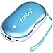 Produktbild PEYOU Handwärmer USB, Wiederaufladbare Powerbank mit LED Taschenlampe Große Kapazität und doppelseitige Heizung für Mädchen, Männer, 5200 mAh Externe Backup Ladegerät Akku für Smartphones (Blau)