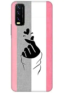 COBERTA Back Cover For Vivo Y20 ( Poly Carbonate|Multi-coloured )