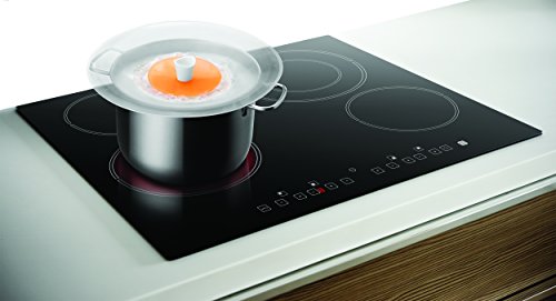 Metaltex 206602080 2-in-1 Überkochschutz und Universaldeckel, Durchmesser 30 cm, Silikon, transparent, 30 x 30 x 4,5 cm - 5