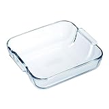 Pyrex Borosilicate Glass Square Roaster, 21x21cm (Misc.)