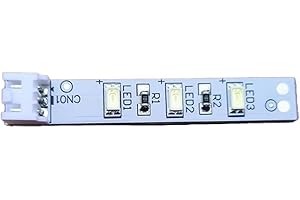 Oniissy 12V Frigorifero HA CONDOTTO LA Luce DA41-00519R Per Samsung Frigorifero Parte di Ricambio, Luce di Striscia LED Frigorifero, Frigorifero Light Bar