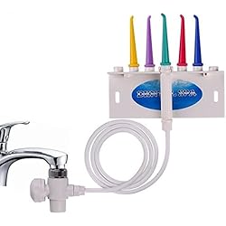 Famille azdent® Taille Spa Jet d'eau hydropulseur dentaire Flosser DS A avec 5 Module micro-aspergeur