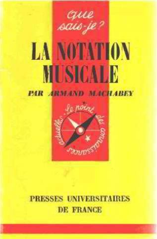 La notation musicale