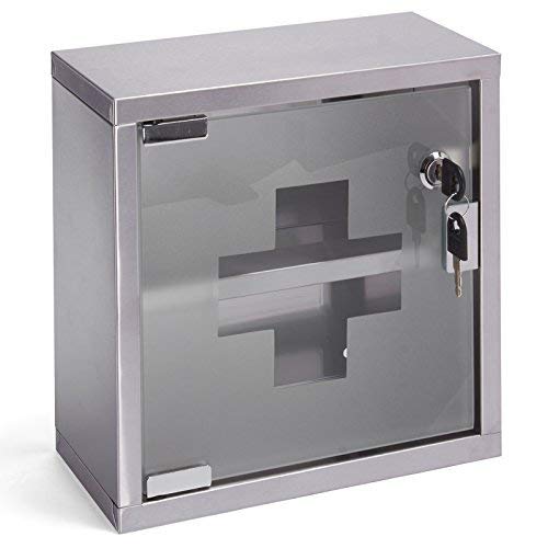 MSV Armario Farmacia 25 X 25 CM, Acero, Cromado, 25x12x25 cm » El Blog