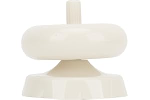 Buachois Filatore di perline, Filatore di perline per la creazione di gioielli Ciotola per perline rapida in plastica stabile e silenziosa con ago per collane di braccialetti di perline