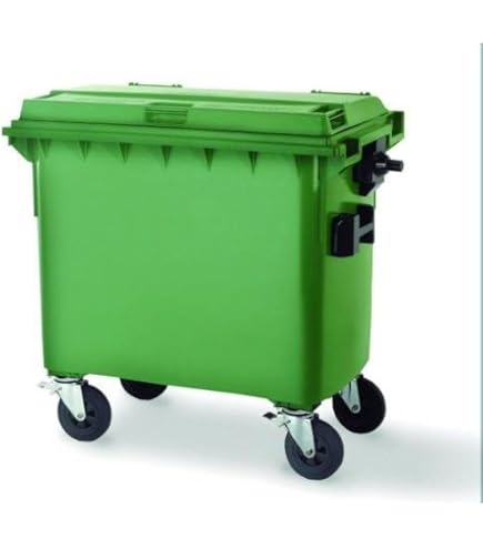 Ssi Contenedor Basura 770 Ruedas Color Gris Antracita Y