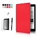 Produktbild Hohe Qualität Prämie Ultra Schlank Leicht Smart Cover Tasche für Kobo Aura One 7.8" e-Reader + Displayschutzfolie und Stylus Pen (Aura One 7.8", Rot)
