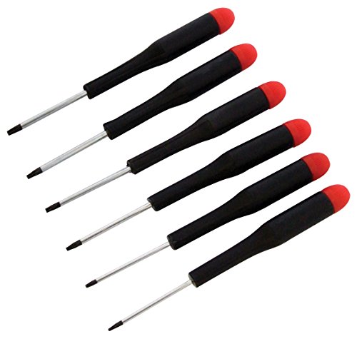 Am-Tech 6 Stück Precision Torx Screwdriver Set, L0530