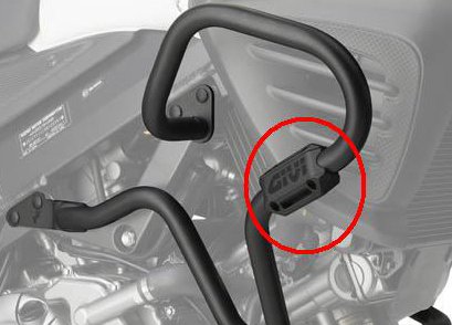 Givi - Sliders for Engine Guards