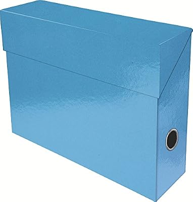 Exacompta 89927E Boite transfert papier 9 cm Bleu clair