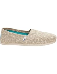 Toms Classic Tan Shibori Dots Mujeres Espadrilles Zapatos