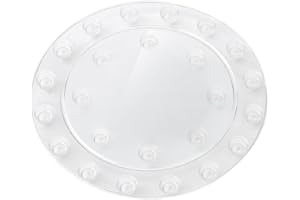 Elho Floorprotector Round 25 - Accesorio por Interior - Ø 25.0 x H 1.5 cm - Transparente/Transparente
