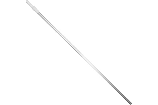 Linxor - Manche télescopique de 2.53 m à 4.80 m en Aluminium pour épuisette, Balai, Brosse etc...